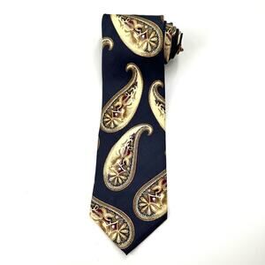 Christian Dior NWT Vintage Dead Stock Designer Silk Tie